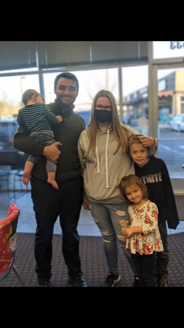 Amanda, Sophia, Dev, and William